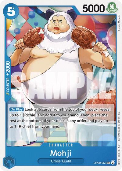 Mohji (Reprint) (Starter Deck 25: BLUE Buggy) Near Mint - Nick Nack's Full Frontal Attack