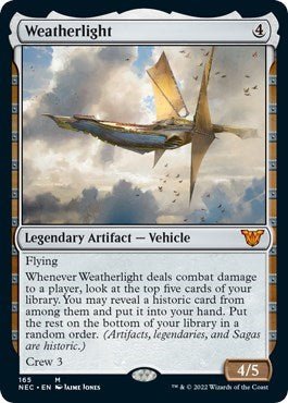 Weatherlight (Commander: Kamigawa: Neon Dynasty) Near Mint - Nick Nack's Full Frontal Attack