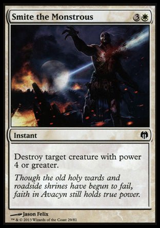 Smite the Monstrous (Duel Decks: Heroes vs Monsters) Near Mint - Nick Nack's Full Frontal Attack