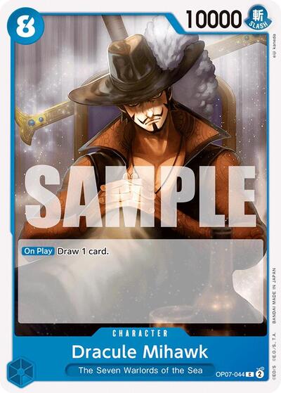 Dracule Mihawk (500 Years in the Future) Near Mint - Nick Nack's Full Frontal Attack