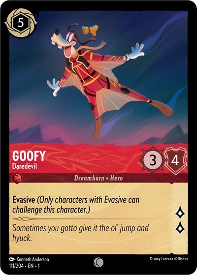 Goofy - Daredevil (The First Chapter) Near Mint - Nick Nack's Full Frontal Attack