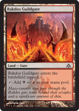 Rakdos Guildgate (Dragon's Maze) Near Mint - Nick Nack's Full Frontal Attack