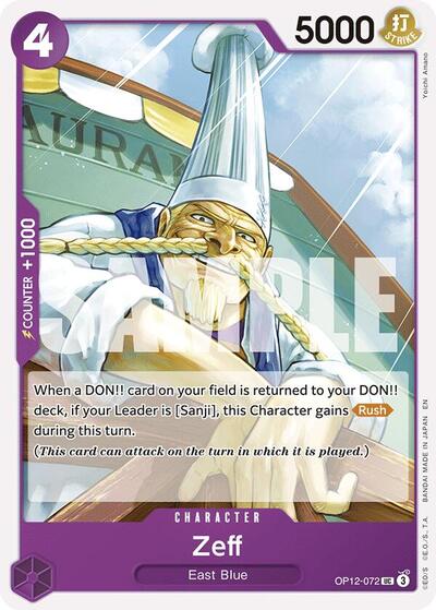 Zeff (Legacy of the Master) Near Mint - Nick Nack's Full Frontal Attack
