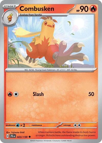 Combusken (SV09: Journey Together) Near Mint - Nick Nack's Full Frontal Attack