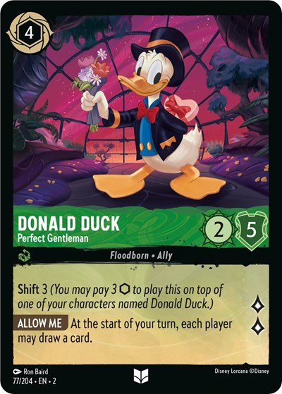 Donald Duck - Perfect Gentleman (Rise of the Floodborn) Near Mint - Nick Nack's Full Frontal Attack