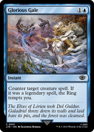Glorious Gale (Universes Beyond: The Lord of the Rings: Tales of Middle-earth) Near Mint - Nick Nack's Full Frontal Attack