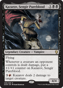 Kazarov, Sengir Pureblood (Dominaria) Near Mint - Nick Nack's Full Frontal Attack