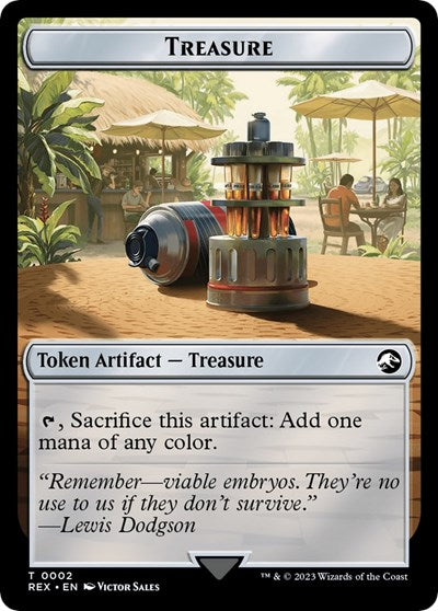 Treasure Token (Universes Beyond: Jurassic World Collection) Near Mint