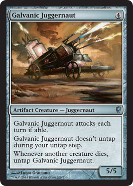 Galvanic Juggernaut (Conspiracy) Near Mint - Nick Nack's Full Frontal Attack