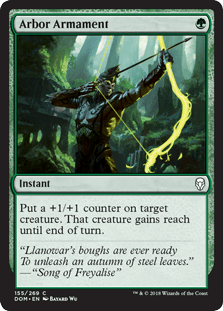 Arbor Armament (Dominaria) Near Mint - Nick Nack's Full Frontal Attack