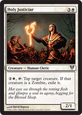 Holy Justiciar (Avacyn Restored) Light Play