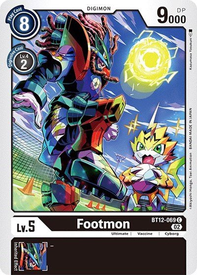 Footmon (Across Time) Near Mint - Nick Nack's Full Frontal Attack