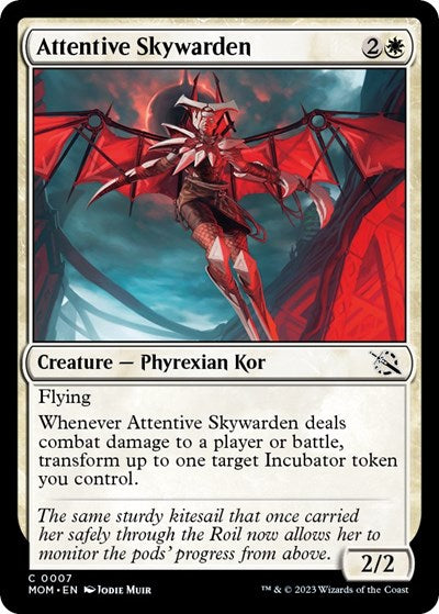 Attentive Skywarden (March of the Machine) Near Mint