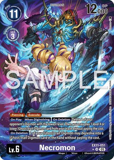 Necromon (Alternate Art) (Dawn of Liberator) Near Mint Foil