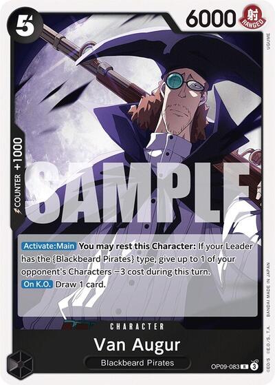 Van Augur (Emperors in the New World) Near Mint Foil - Nick Nack's Full Frontal Attack