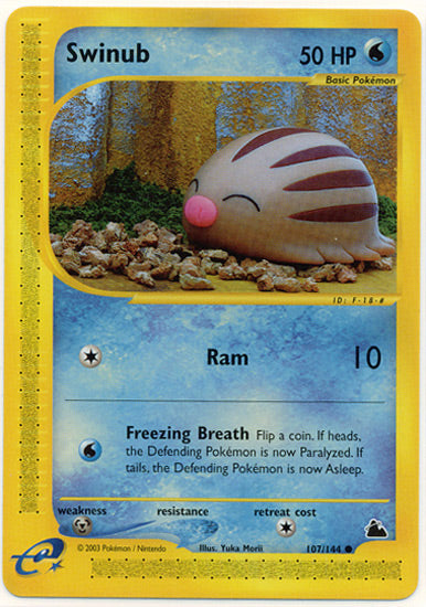 Swinub (Skyridge) Light Play