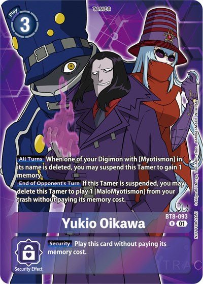 Yukio Oikawa (Tamer Party Pack - The Beginning - ) (New Awakening) Near Mint Foil - Nick Nack's Full Frontal Attack
