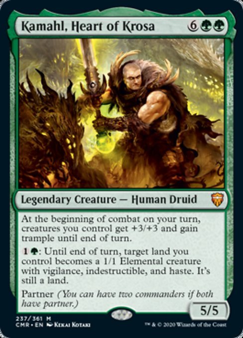 Kamahl, Heart of Krosa (Commander Legends) Near Mint - Nick Nack's Full Frontal Attack