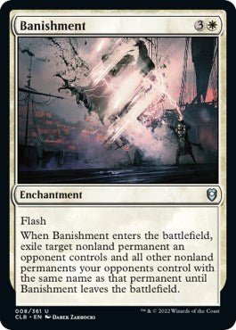 Banishment (Commander Legends: Battle for Baldur's Gate) Near Mint - Nick Nack's Full Frontal Attack