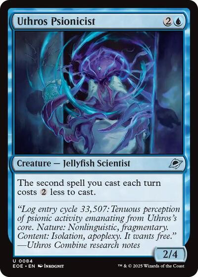 Uthros Psionicist (Edge of Eternities) Near Mint - Nick Nack's Full Frontal Attack