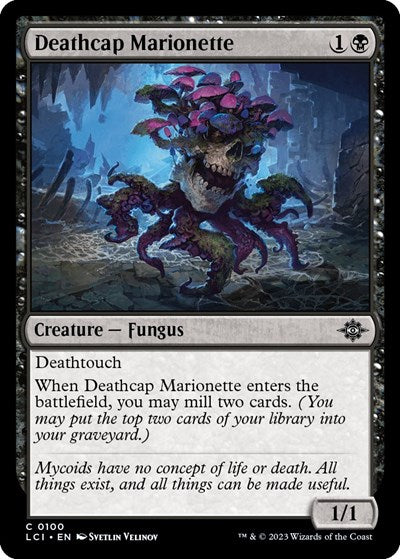 Deathcap Marionette (The Lost Caverns of Ixalan) Near Mint Foil