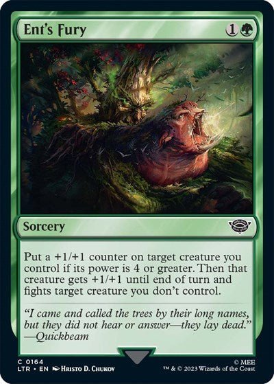 Ent's Fury (Universes Beyond: The Lord of the Rings: Tales of Middle-earth) Near Mint - Nick Nack's Full Frontal Attack