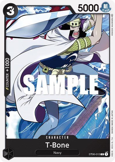T - Bone (Starter Deck 6: Absolute Justice) Near Mint - Nick Nack's Full Frontal Attack