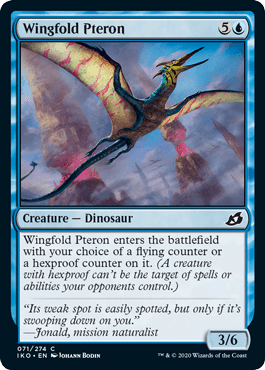 Wingfold Pteron (Ikoria: Lair of Behemoths) Near Mint - Nick Nack's Full Frontal Attack