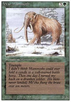 War Mammoth (Revised) Near Mint - Nick Nack's Full Frontal Attack