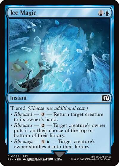 Ice Magic (Universes Beyond: FINAL FANTASY) Near Mint - Nick Nack's Full Frontal Attack