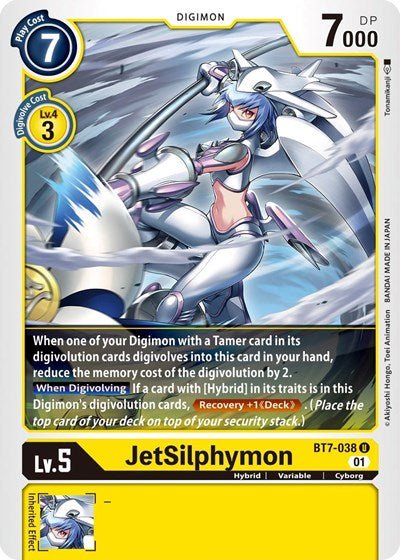 JetSilphymon (The Next Adventure) Near Mint - Nick Nack's Full Frontal Attack