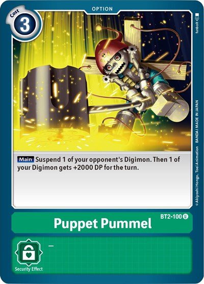 Puppet Pummel (Release Special Booster) Near Mint - Nick Nack's Full Frontal Attack