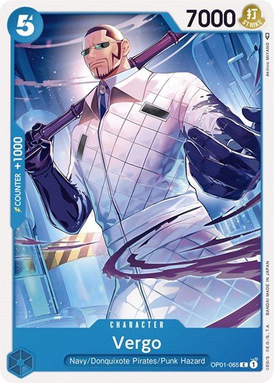 Vergo (Romance Dawn) Near Mint - Nick Nack's Full Frontal Attack