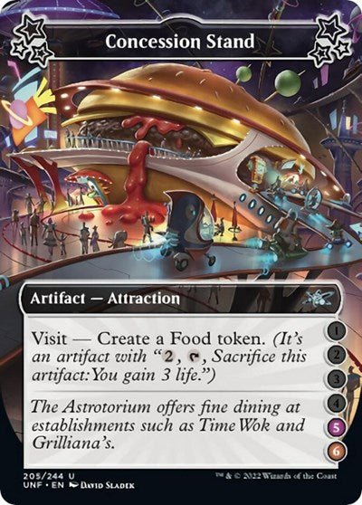 Concession Stand (5-6) (Unfinity) Near Mint - Nick Nack's Full Frontal Attack