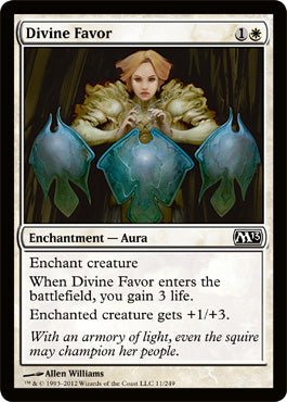Divine Favor (Magic 2013 Core Set) Near Mint - Nick Nack's Full Frontal Attack