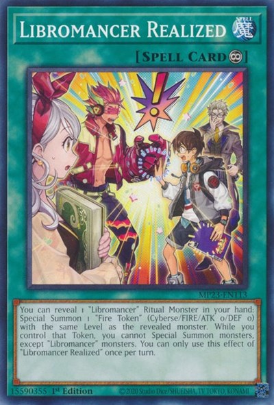 Libromancer Realized (25th Anniversary Tin: Dueling Heroes Mega Pack) Light Play 1st Edition
