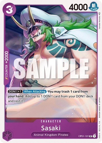 Sasaki (Romance Dawn) Near Mint - Nick Nack's Full Frontal Attack