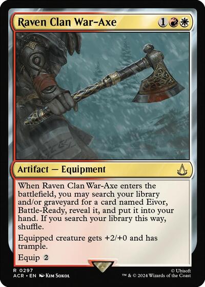 Raven Clan War - Axe (Universes Beyond: Assassin's Creed) Near Mint - Nick Nack's Full Frontal Attack