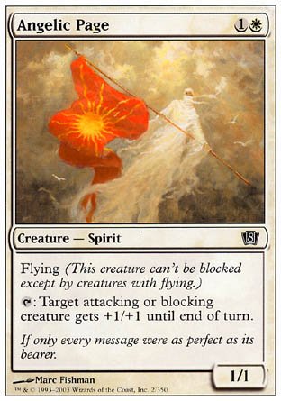 Angelic Page (8th Edition) Near Mint - Nick Nack's Full Frontal Attack