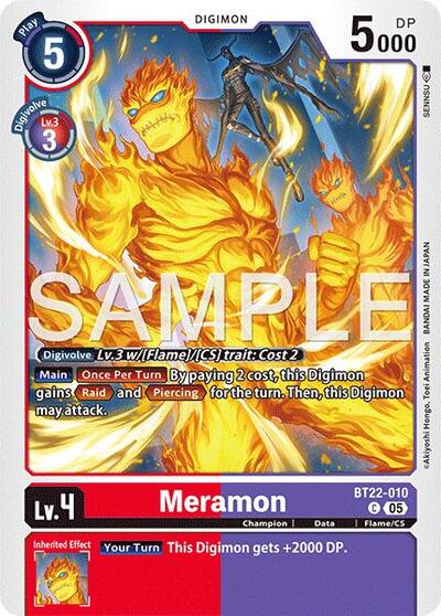 Meramon (Cyber Eden) Near Mint - Nick Nack's Full Frontal Attack