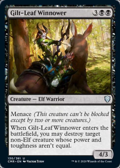 Gilt - Leaf Winnower (Commander Legends) Near Mint - Nick Nack's Full Frontal Attack