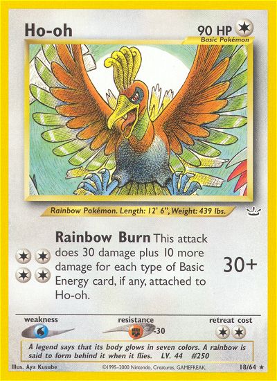 Ho-oh (Neo Revelation) Light Play Unlimited