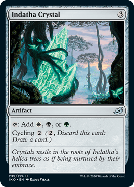 Indatha Crystal (Ikoria: Lair of Behemoths) Near Mint - Nick Nack's Full Frontal Attack