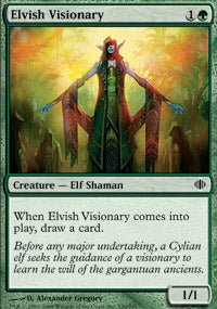 Elvish Visionary (Shards of Alara) Light Play - Nick Nack's Full Frontal Attack