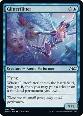Glitterflitter (Unfinity) Near Mint Foil