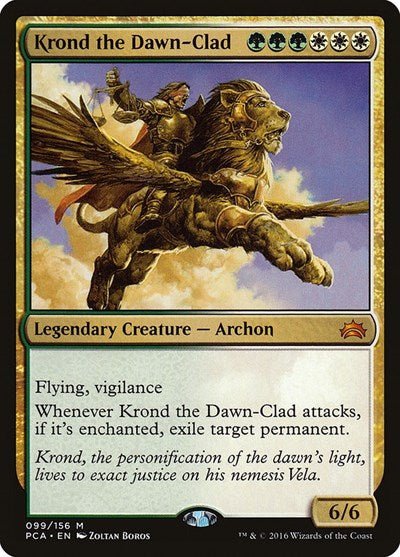 Krond the Dawn-Clad (Planechase Anthology) Near Mint - Nick Nack's Full Frontal Attack