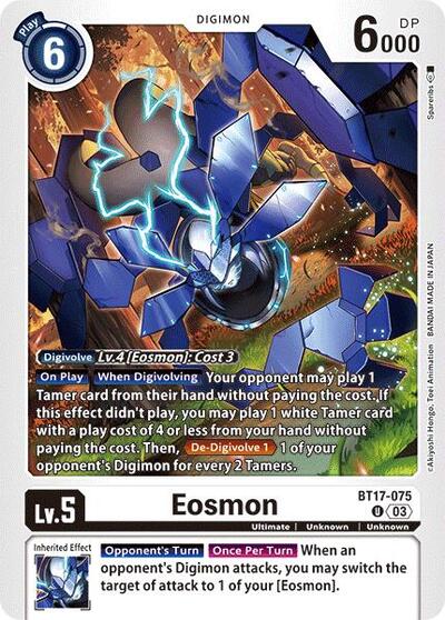 Eosmon BT17-075 (Secret Crisis) Near Mint