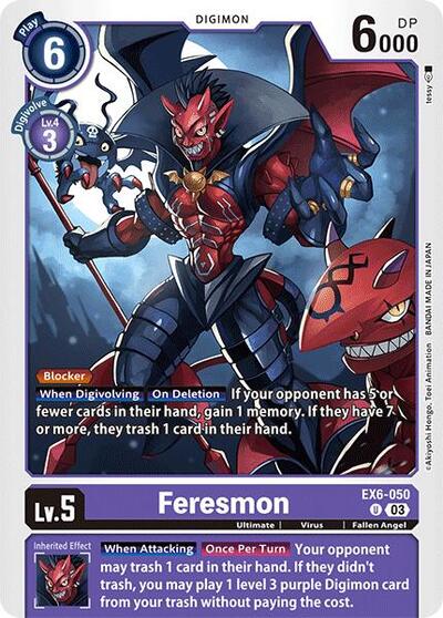 Feresmon (Infernal Ascension) Near Mint - Nick Nack's Full Frontal Attack