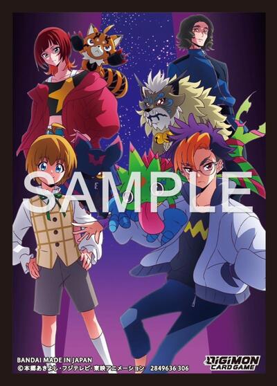 Digimon Card Game Official Sleeves Beatbreak (60-Pack)