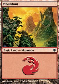 Mountain (245) (Shards of Alara) Near Mint - Nick Nack's Full Frontal Attack